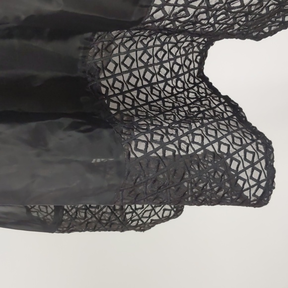 Pink Stitch Women's Dress Size 12 Black Fit & Flare Halter Neck Zip Boning NEW - Picture 6 of 16